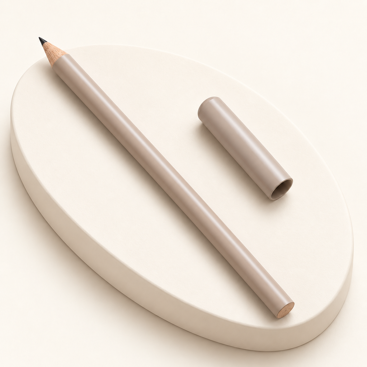 Aelheart Fine-Tip Black Wooden Eyeliner Pencil