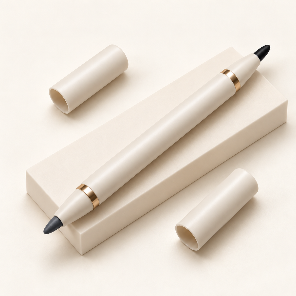 Aelheart Dual-Ended Black Gel Eyeliner Pencil
