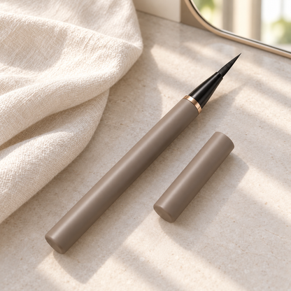 Aelheart Soft-Brush Precision Liquid Eyeliner – Black