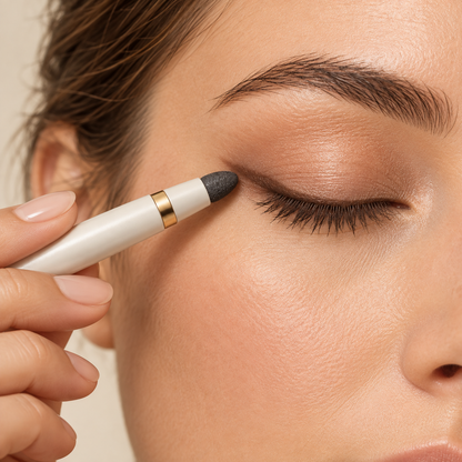 Aelheart Dual-Ended Brown Gel Eyeliner with Smudging Sponge