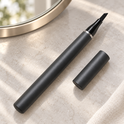 Aelheart Angled Tip Black Liquid Eyeliner – Precision Eye Liner Pen
