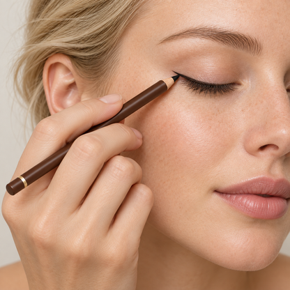 Aelheart Classic Black Wooden Eyeliner Pencil