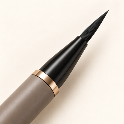 Aelheart Soft-Brush Precision Liquid Eyeliner – Black