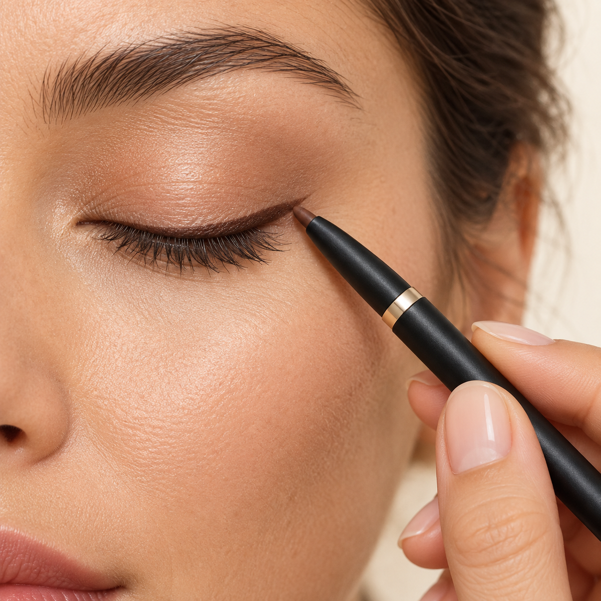 Aelheart Brown Retractable Gel Eyeliner – Smooth Precision Eye Pencil