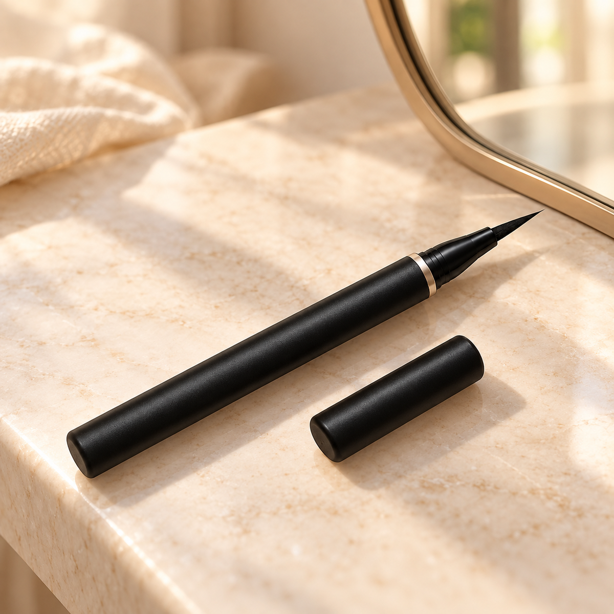 Aelheart Precision Fine-Tip Liquid Eyeliner – Black