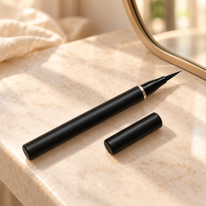 Aelheart Precision Fine-Tip Liquid Eyeliner – Black