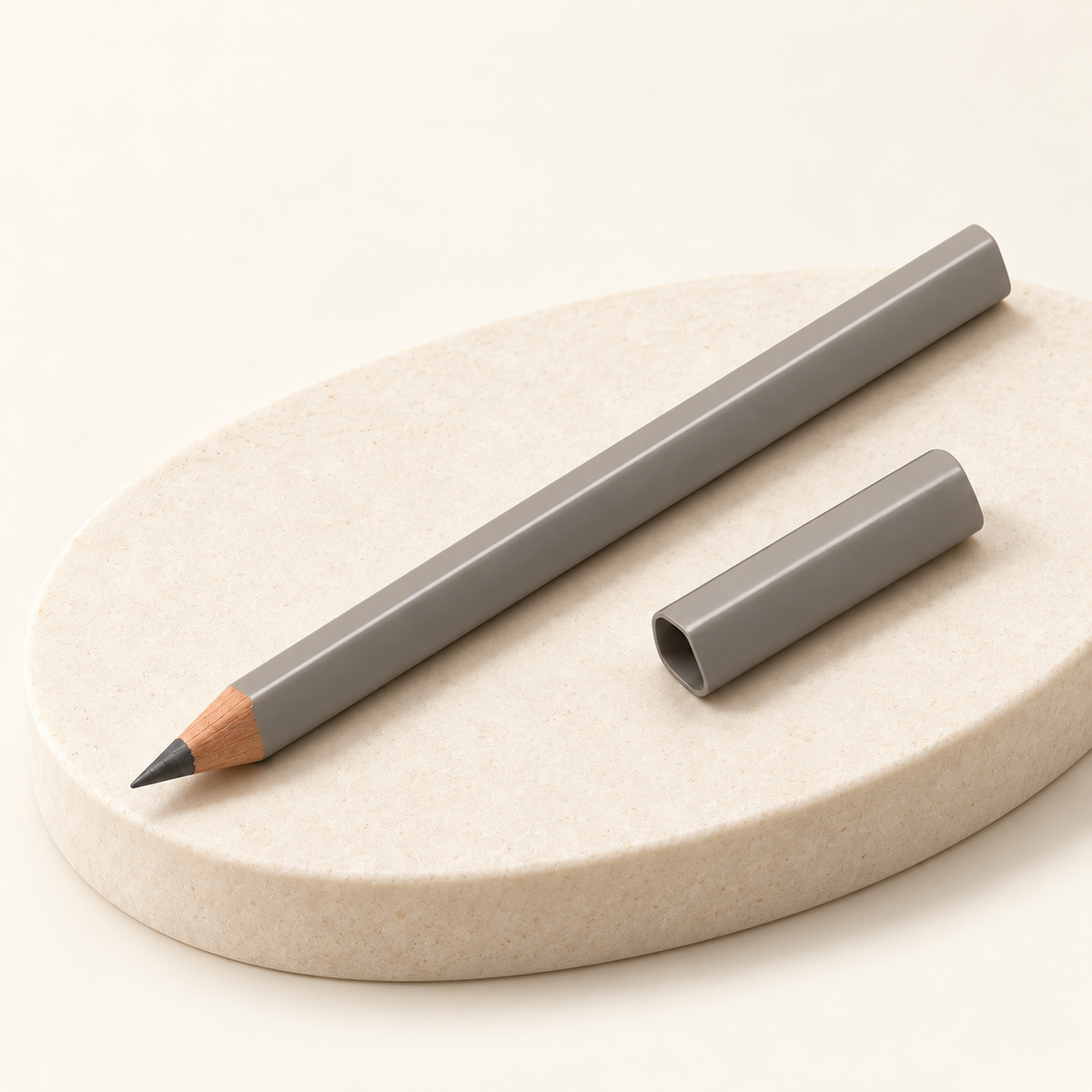 Aelheart Triangular Deep Gray Wooden Eyeliner Pencil