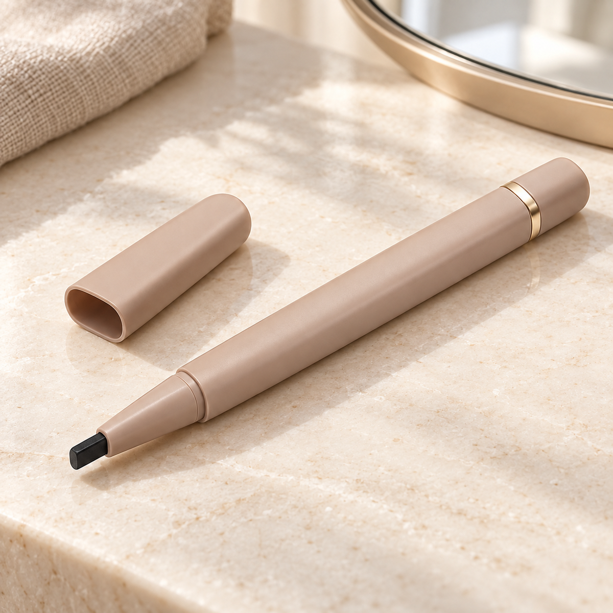 Aelheart Flat-Tip Black Gel Eyeliner
