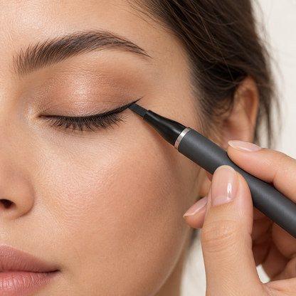 Aelheart Angled Tip Black Liquid Eyeliner – Precision Eye Liner Pen