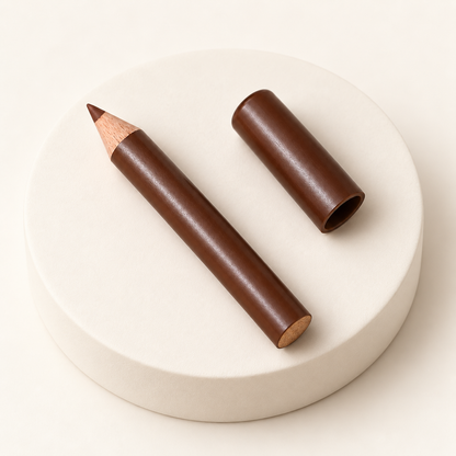 Aelheart Chocolate Brown Wooden Eyeliner Pencil