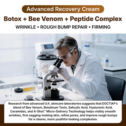 【Made and Shipped from UK 】🚑DOCTIA® Botox & Bee Venom Advanced Recovery Cream—For Wrinkles, Sagging Skin, Skin Tags & Rough Bumps⚡