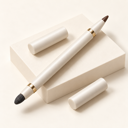 Aelheart Dual-Ended Brown Gel Eyeliner with Smudging Sponge