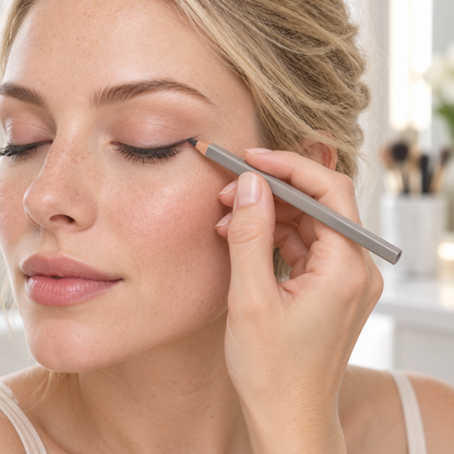 Aelheart Triangular Deep Gray Wooden Eyeliner Pencil