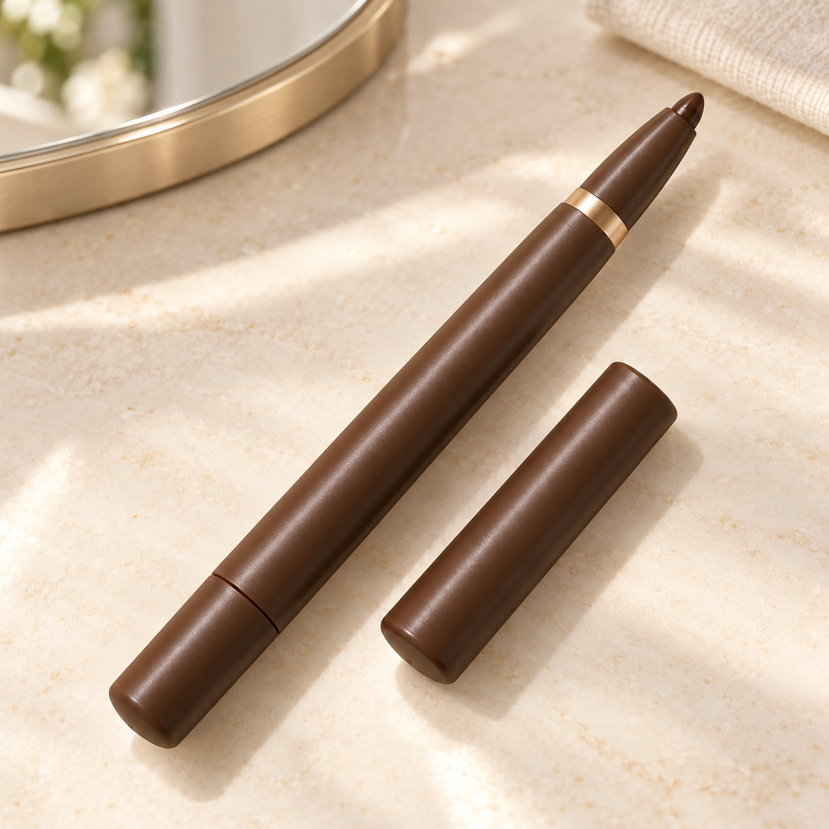 Aelheart Wide-Tip Brown Retractable Gel Eyeliner