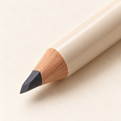 Aelheart Dual-Ended Charcoal Gray Wooden Eyeliner Pencil