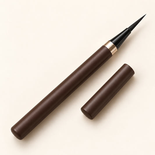 Aelheart Precision Black Liquid Eyeliner – Long Tapered Tip